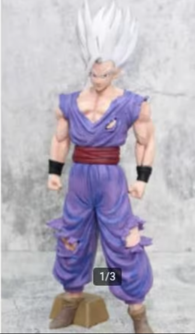 Dragonball Z collectors figuur Gohan zilver haar (33cm)