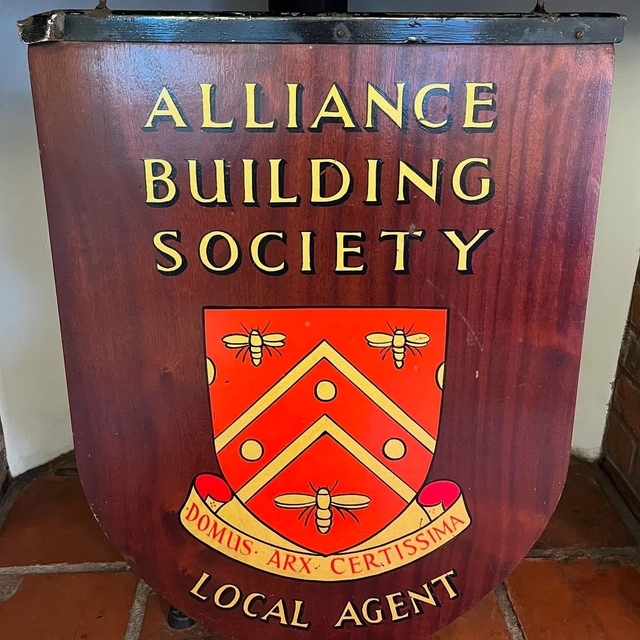 Alliance Building Society “Local Agent” Swinging sign