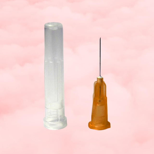 Terumo AGANI Needle 25G Orange x 1" x 100