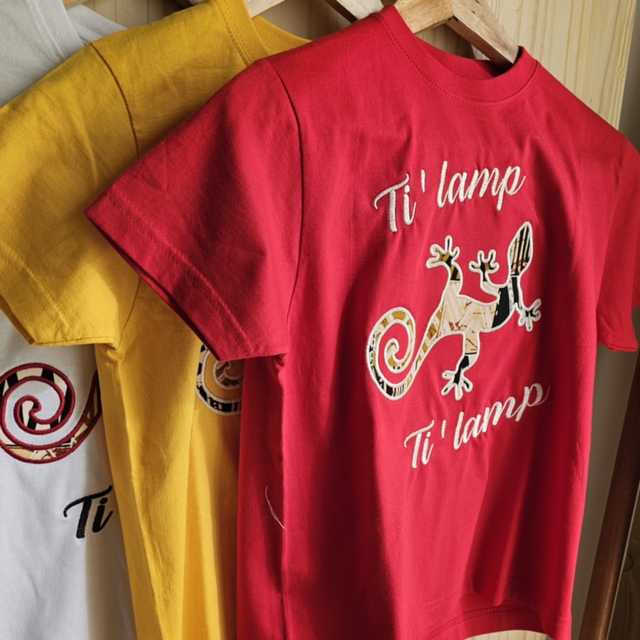 Tee-shirts Enfant Margouillat rouge 