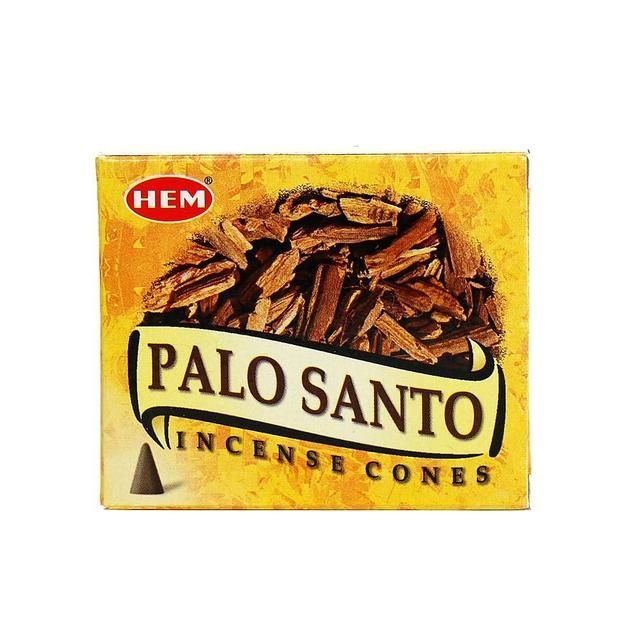 HEM Palo Santo Incense Dhoop Cones Madera Sagrada Conos De Incienso