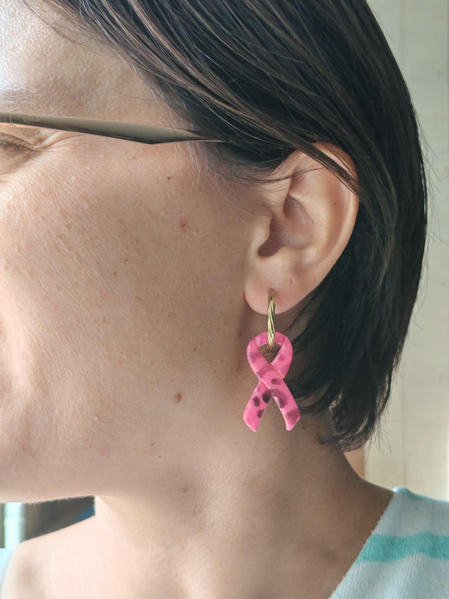 Ruban léopard OCTOBRE ROSE