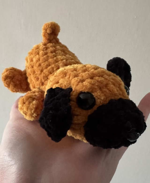 Handmade &amp; Crocheted Puppy - Boerboel