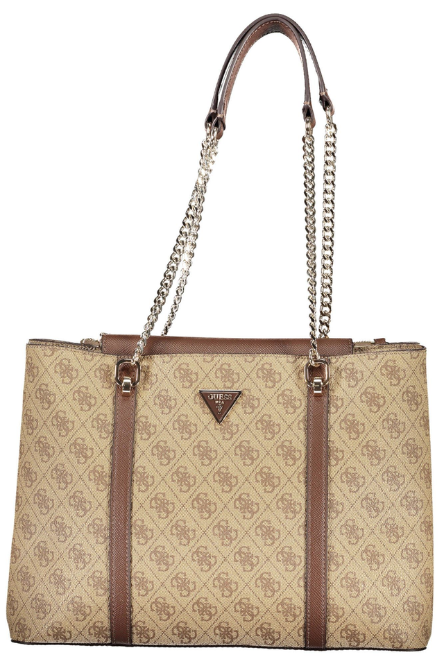 GUESS JEANS BORSA DONNA MARRONE