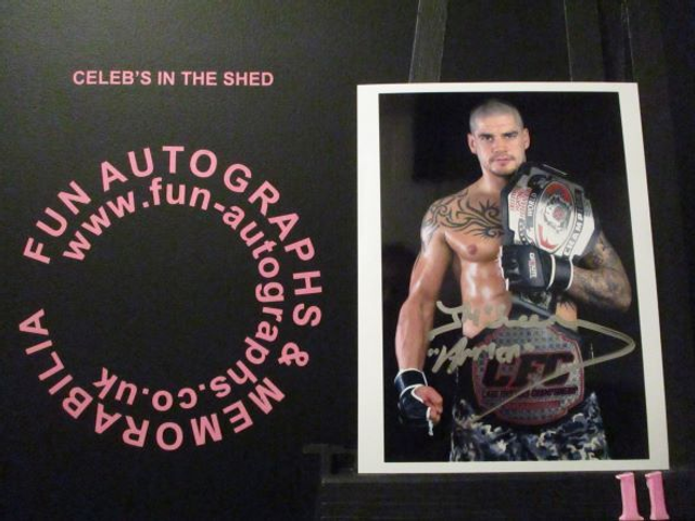 James 'The Hammer' McSweeney Authentic Autographed 6x4.5 Photograph (B11)