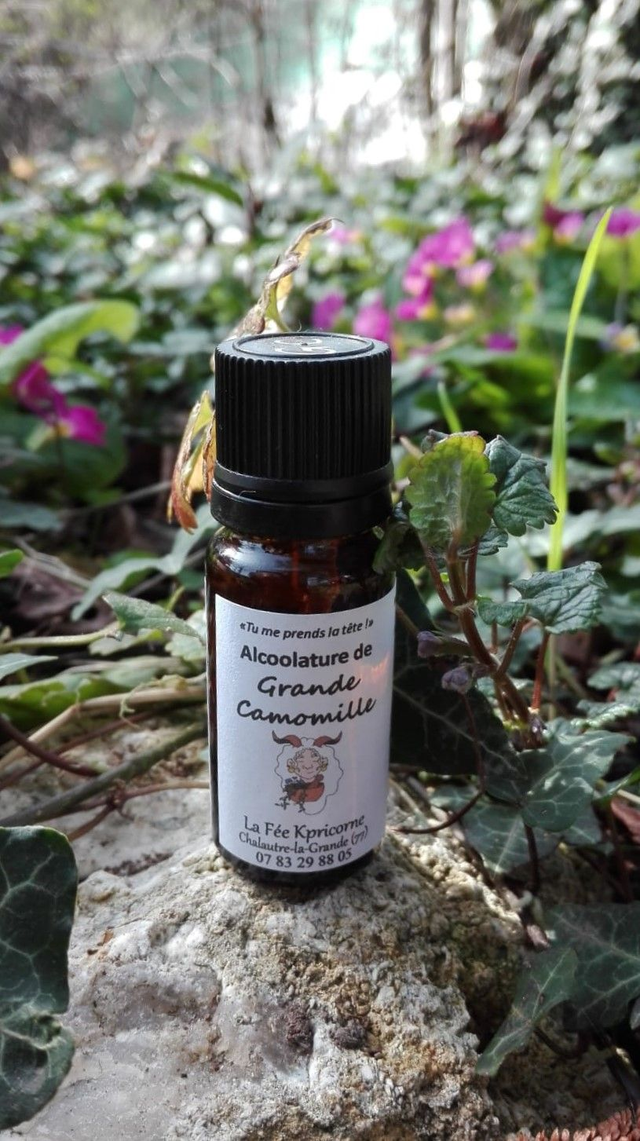 MACERAT ALCOOLIQUE de Grande Camomille [BIEN-ETRE pour les Femmes] 10ml