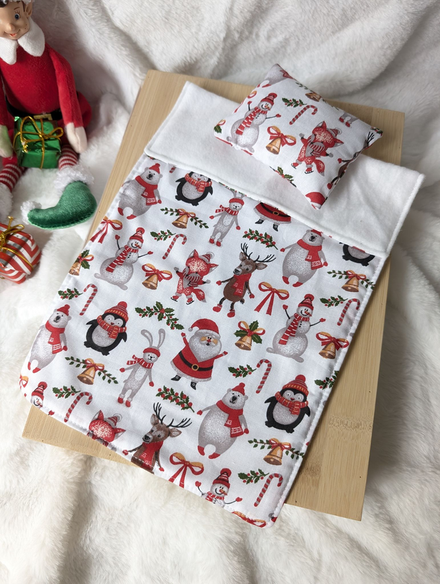 Parure de lit pour lutin farceur fait main 