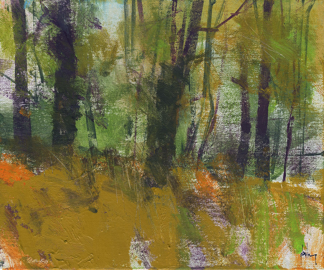 Ochre woodland