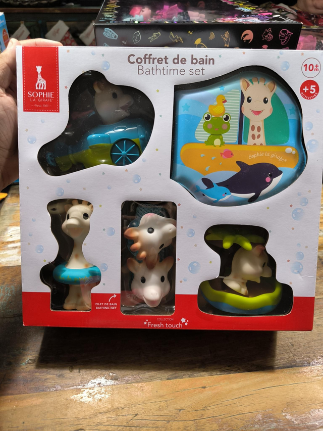 COFFRET DE BAIN SOPHIE LA GIRAFE 