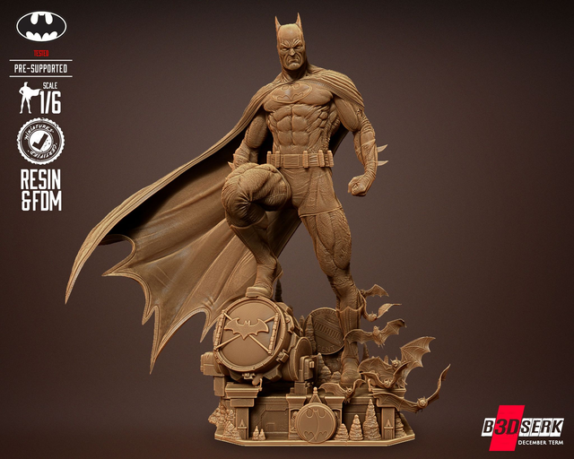 STATUE BATMAN série comics