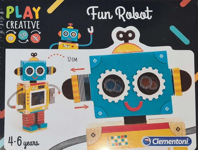 Clementoni fun robot creative play