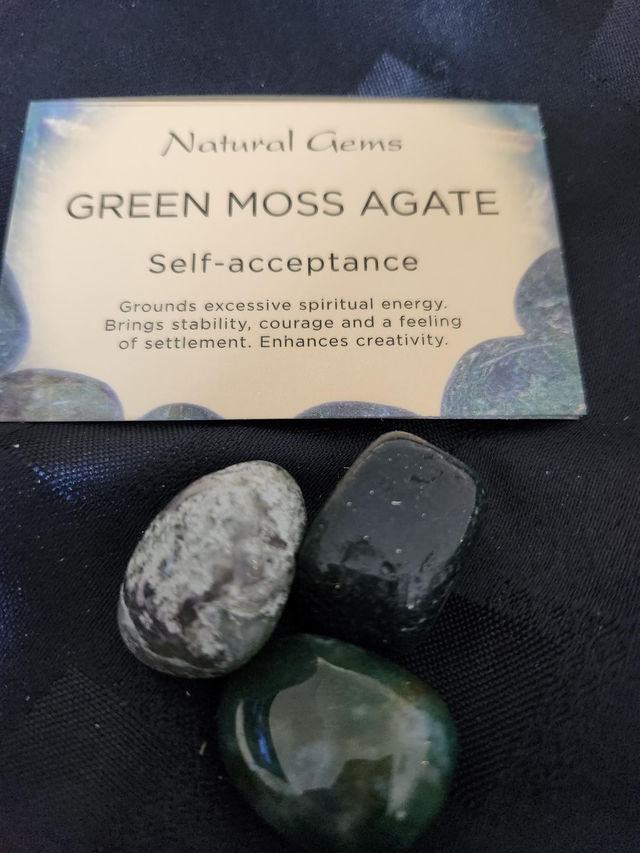 Green Moss Agate 