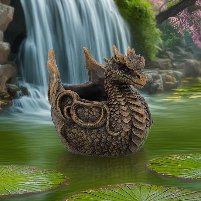 Wyvern Clutch Dragon Trinket Holder