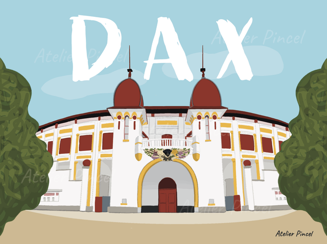 Affiche - Arènes de Dax