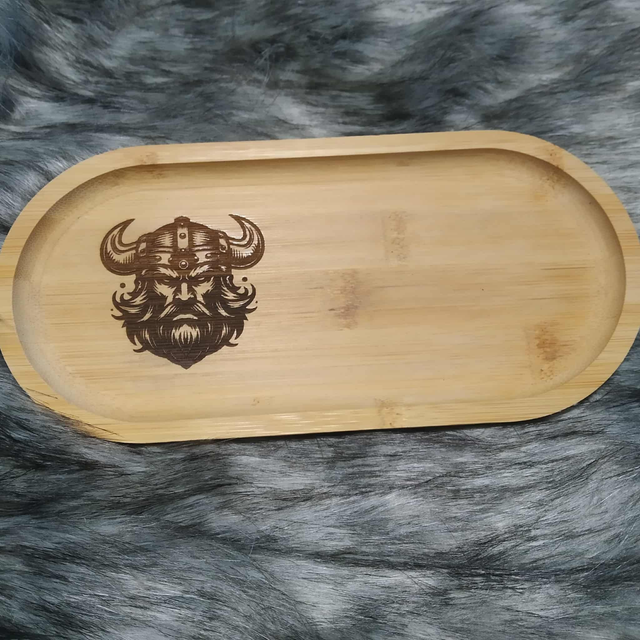 Petit plateau bambou viking