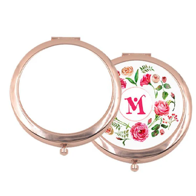Round Compact Pocket Mirror