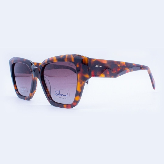 Gafas de Sol Polarizadas Silmo DYSI-020 C-3 | Patrón Carey | Lentes TAC UV400