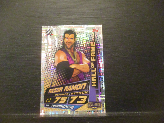 Razor Ramon - Hall Of Fame Slam Attax Universe Original Trading Card #312
