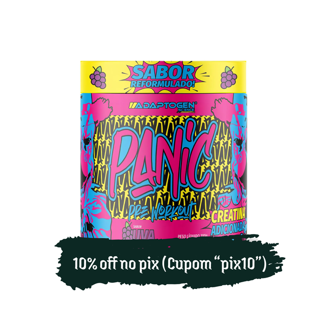 PRÉ TREINO PANIC 300G ADAPTOGEN