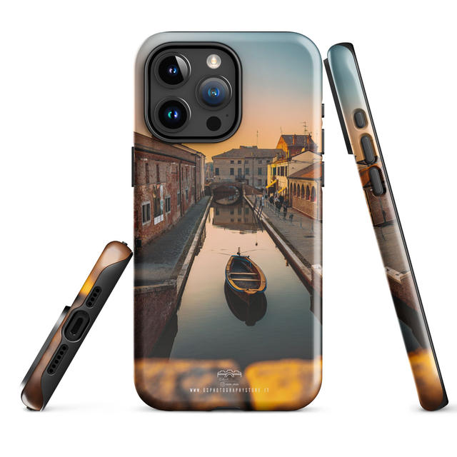 Cover iPhone rigida sunset river