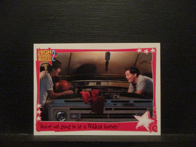 High School Musical 2 Original Trading Card #77