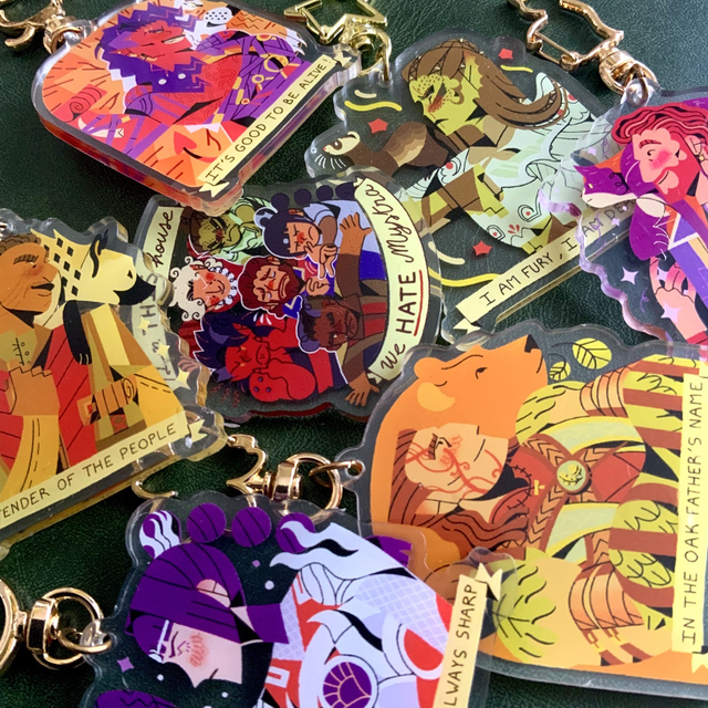Baldur's Gate 3 Acrylic Charms