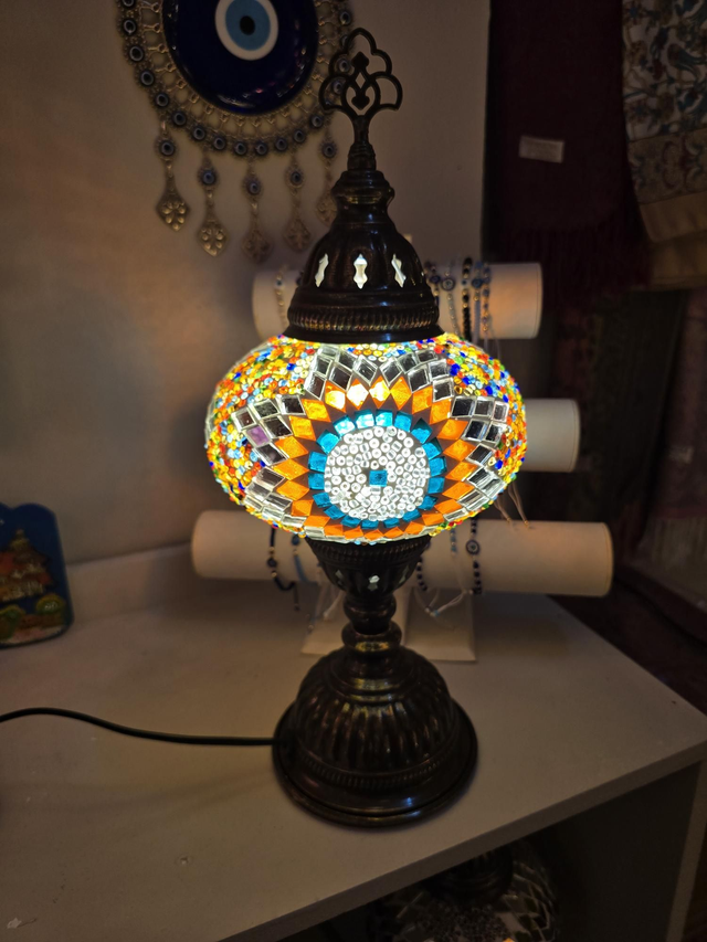 Large Mosaic Table Lamp