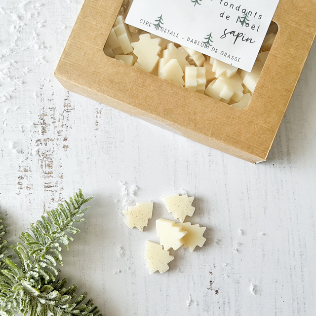 Coffret fondant parfumé - Collection de Noël - Sapin