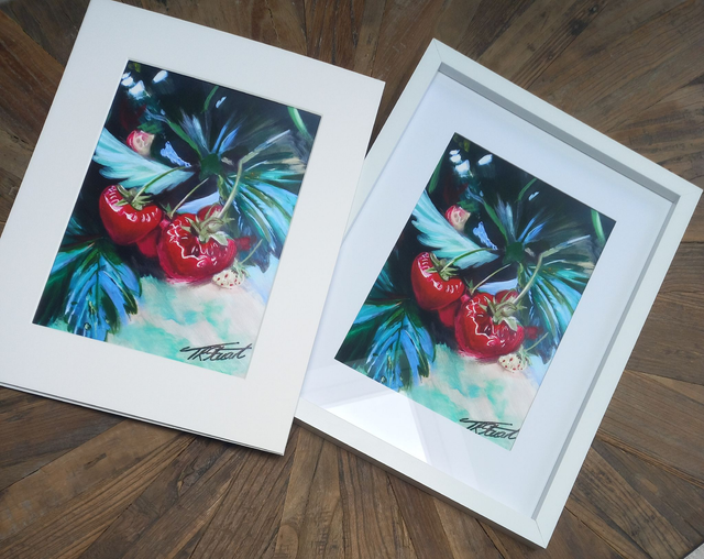 Mounted A4 & A3 prints