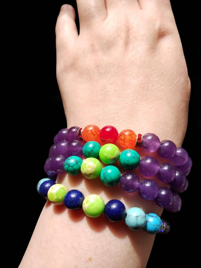 Kristalli kivi rannekoru / Crystal stone bracelets