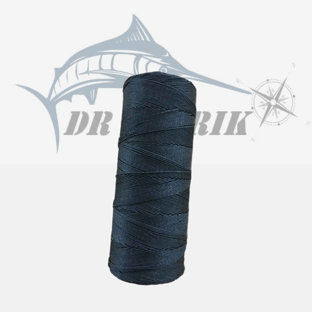 FIL CABLE NYLON 210D/36 (1110MK) BLEU BOBINE DE 1KG 