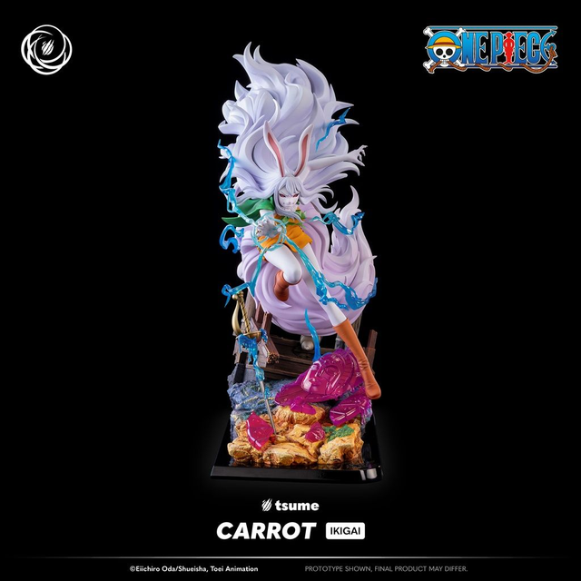 Preordine (T2-T3 2026) Carrot (Sulong Form) - One Piece - Statua Ikigai Tsume Art 1/6 (46cm) 🐰🌕(Anche a rate! 👇)