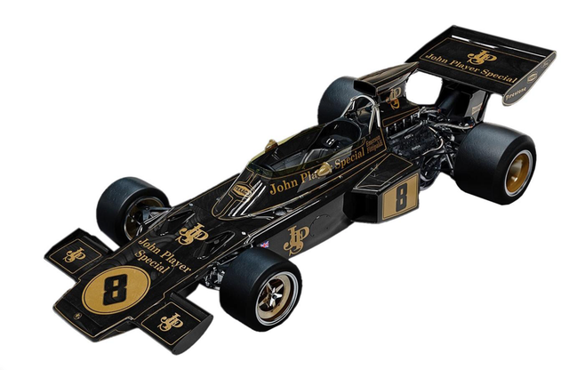 Lotus 72D Cosworth Pocher Zusammengebaut 1:8 Formel 1
