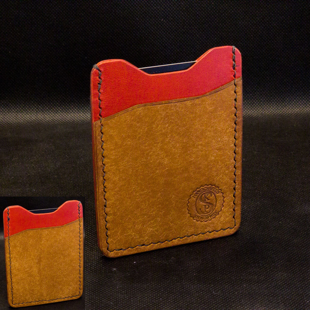 Vertikal kortholder 3 lommer