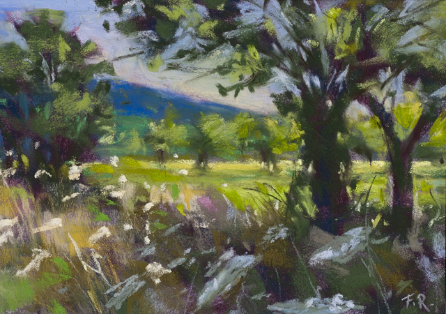 Bord de verger à Vézac