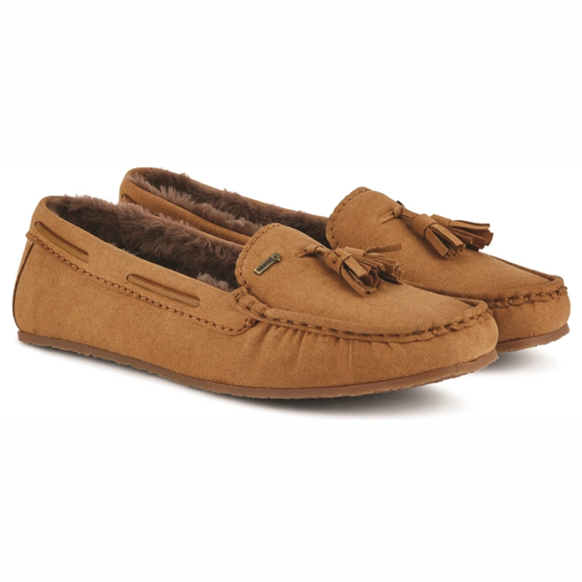 Dubarry Rosslare mocassin pantoffels - Sand
