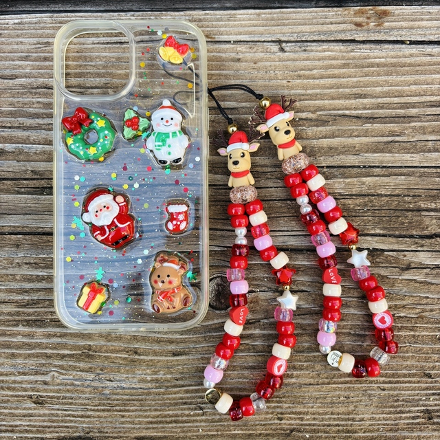 Grigri de téléphone Édition Christmas 🎅🏻 Rudolph - Taille S