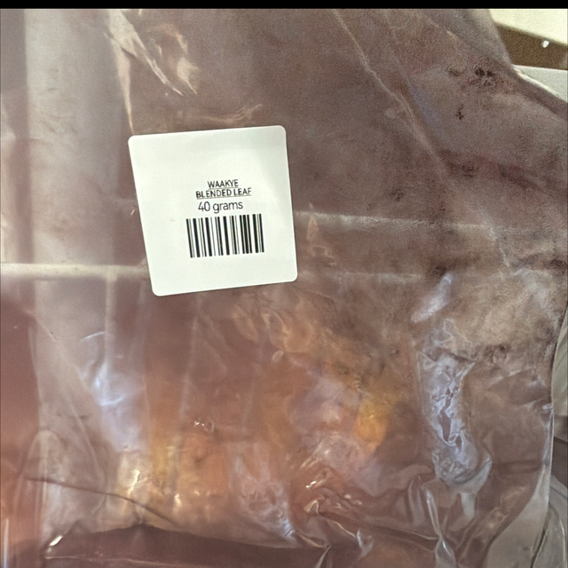 Diaspora waakye leaf ground