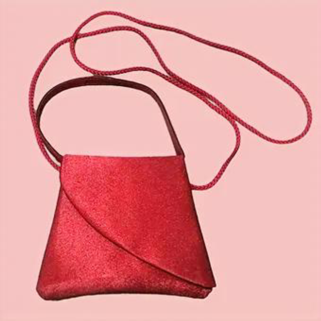 Sac pochette Bordeaux