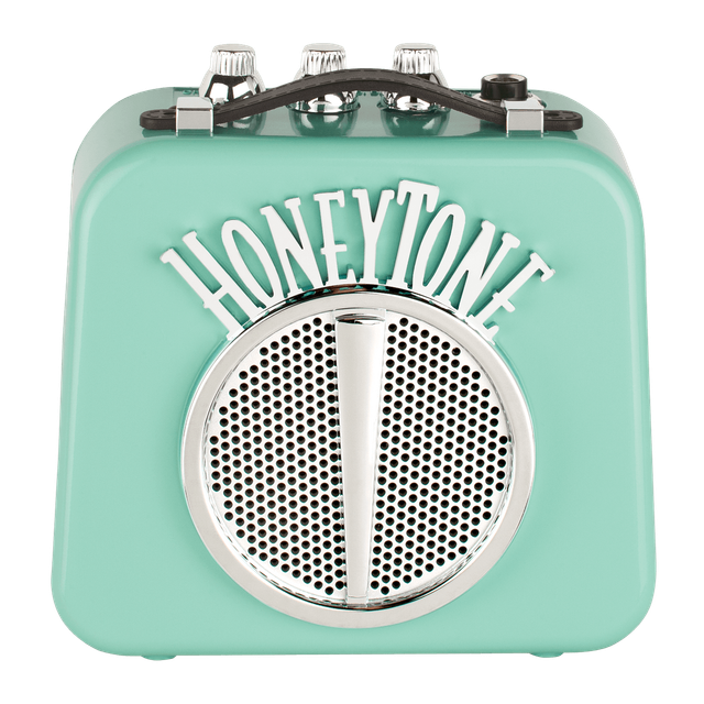 Danelectro Honeytone N-10 Guitar Mini Amp, Aqua