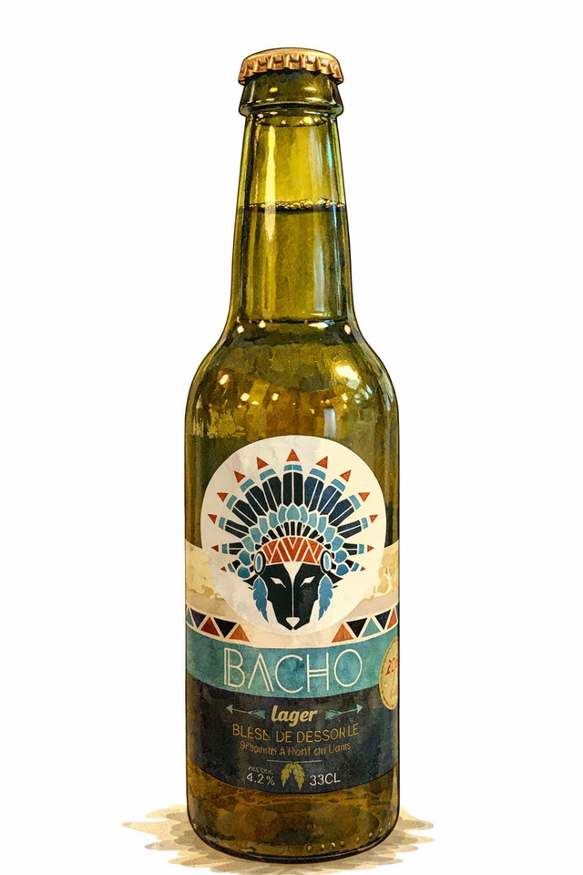 Bière Blonde Bacho 33 cl
