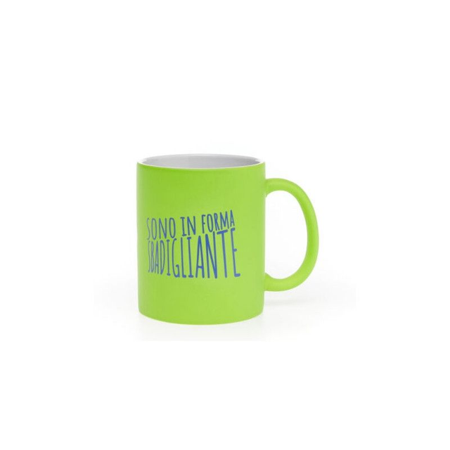 PiùForty - Mug Green Mat. Forma Sbadigliante...