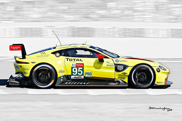 C180807 Aston Martin AMR Vantage GTE Le Mans #95 2018