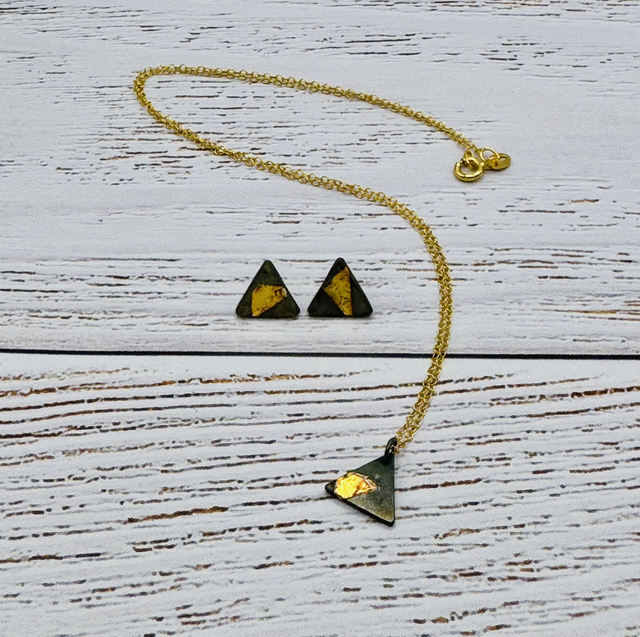 Midas Dainty Triangular Necklace