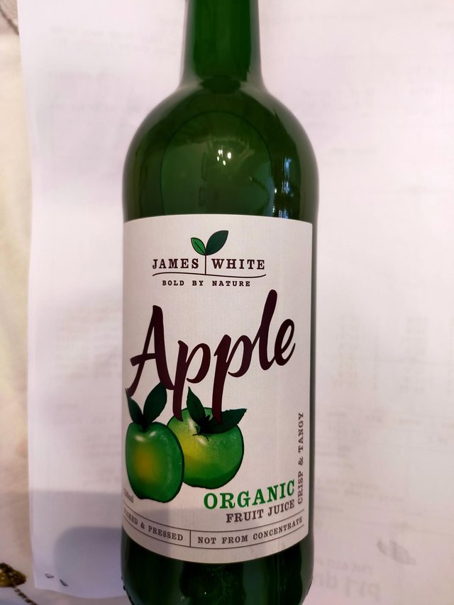 James White Organic Apple Juice 750ml 59749
