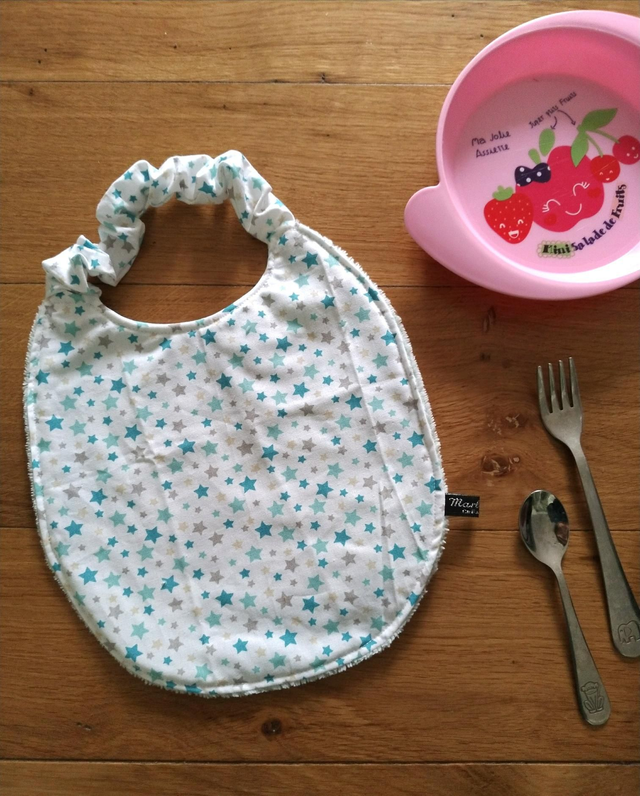 Bavoir 1er repas  🥕