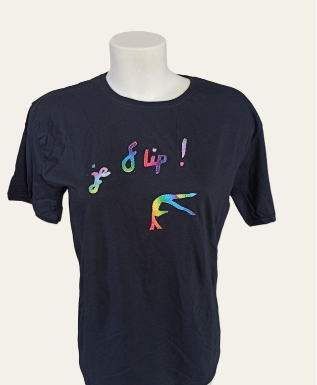 t-shirt Je Flip !