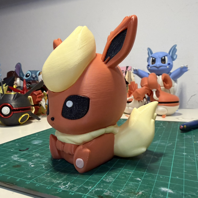 Fanart pla effetto multicolor o glitter