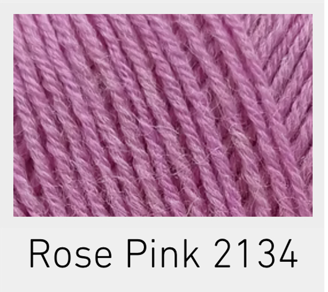 Truly Wool Rich Rose Pink 2134