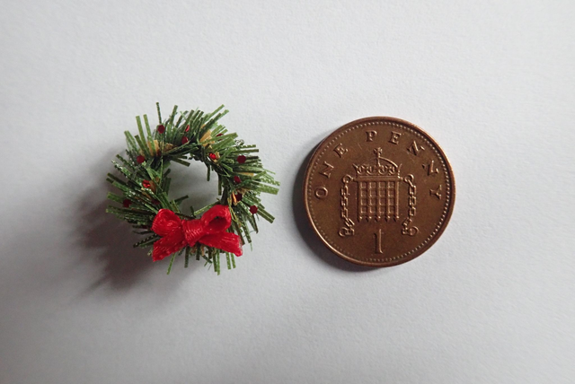 Christmas Wreath (1/24th scale)